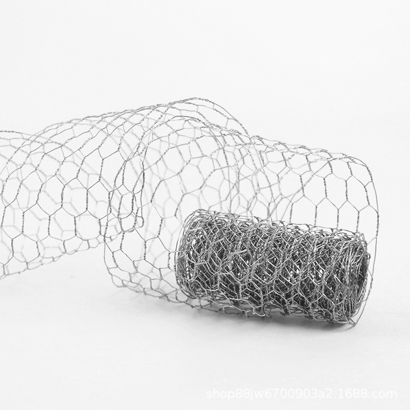 Floral Hexagonal Mesh Vase Decoration Bouquet Fixed Shape Floral Wire Mesh Flower Arrangement DIY Handmade Materials