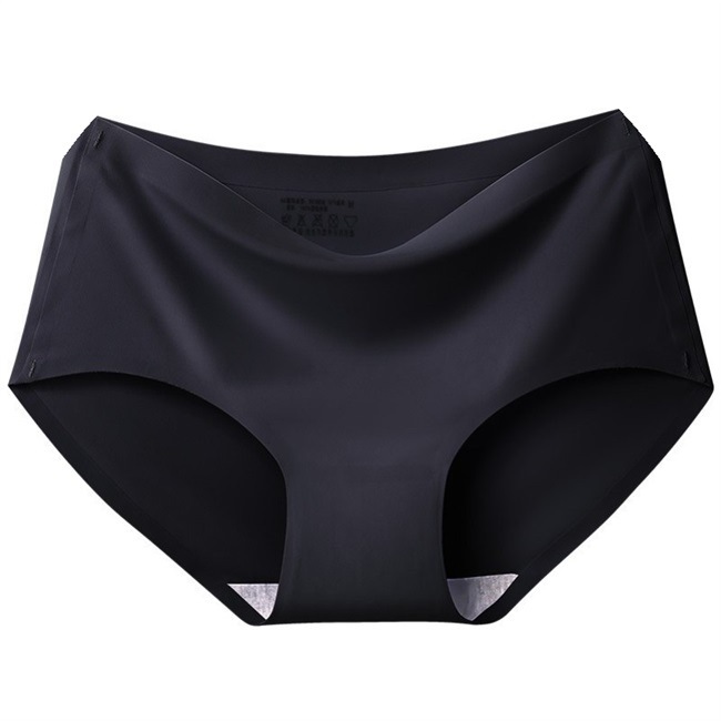 Picture of Light board 810 Ice Silk seamless underwear one-piece cotton bottom breathable mid-waist sexy women's briefs manufacturer