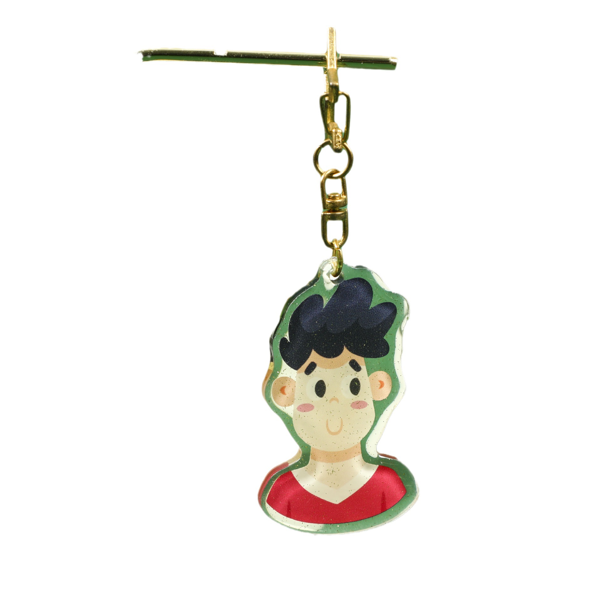 Picture of Acrylic Keychain Custom DIY Creative Photo Cartoon Animation Small Gift Star Peripheral Stand Customization