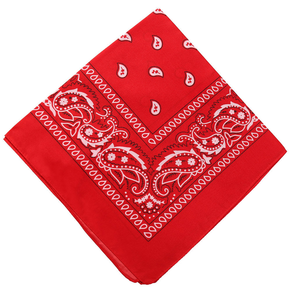 Picture of Amazon Europe and America Outdoor Riding Multifunctional Turban Cashew Flower Square bandana Magic Turban