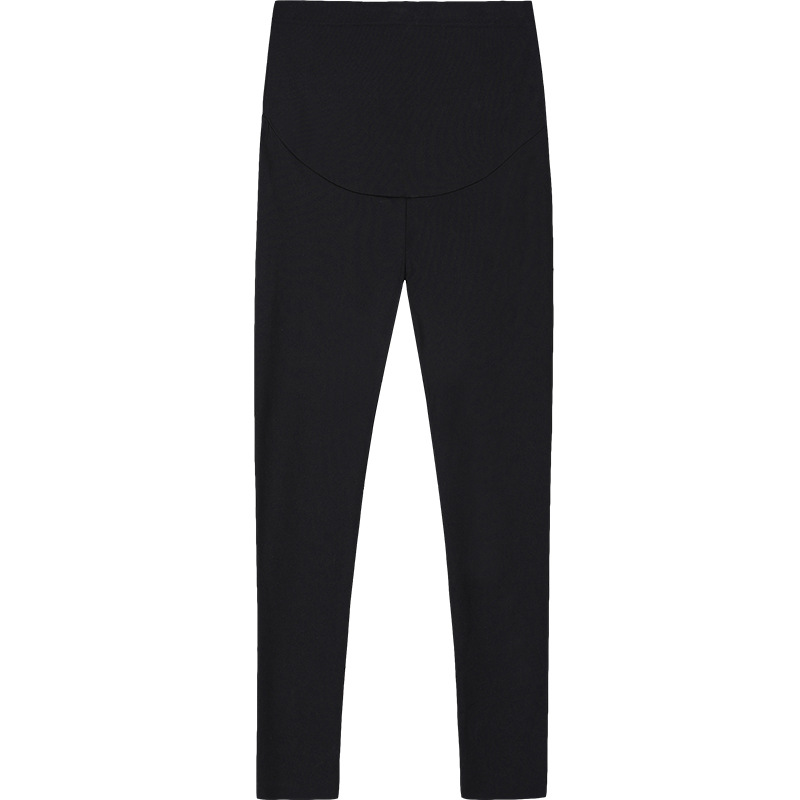 Picture of in stock Pregnant Women's Leggings Autumn and Winter fleece-lined Thickened Silver Fox Velvet Pants Leggings Abdominal Pants Pregnant Women's Pants Trendy Pants