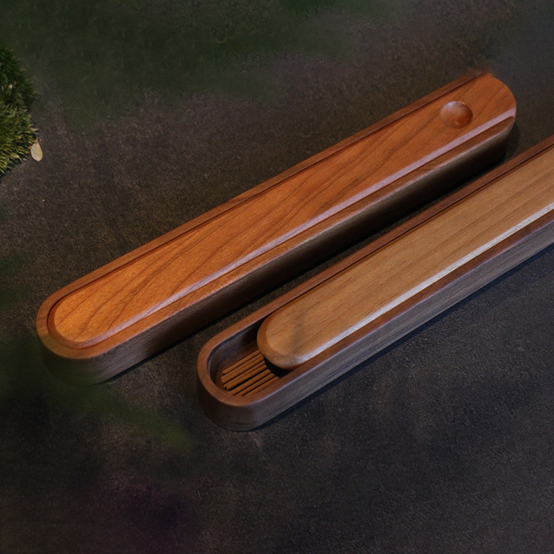 Wooden Incense Storage Box, Incense Packaging Box, Incense Storage Box, Household Convenient Incense Utensils, Can Be Engraved as Gifts