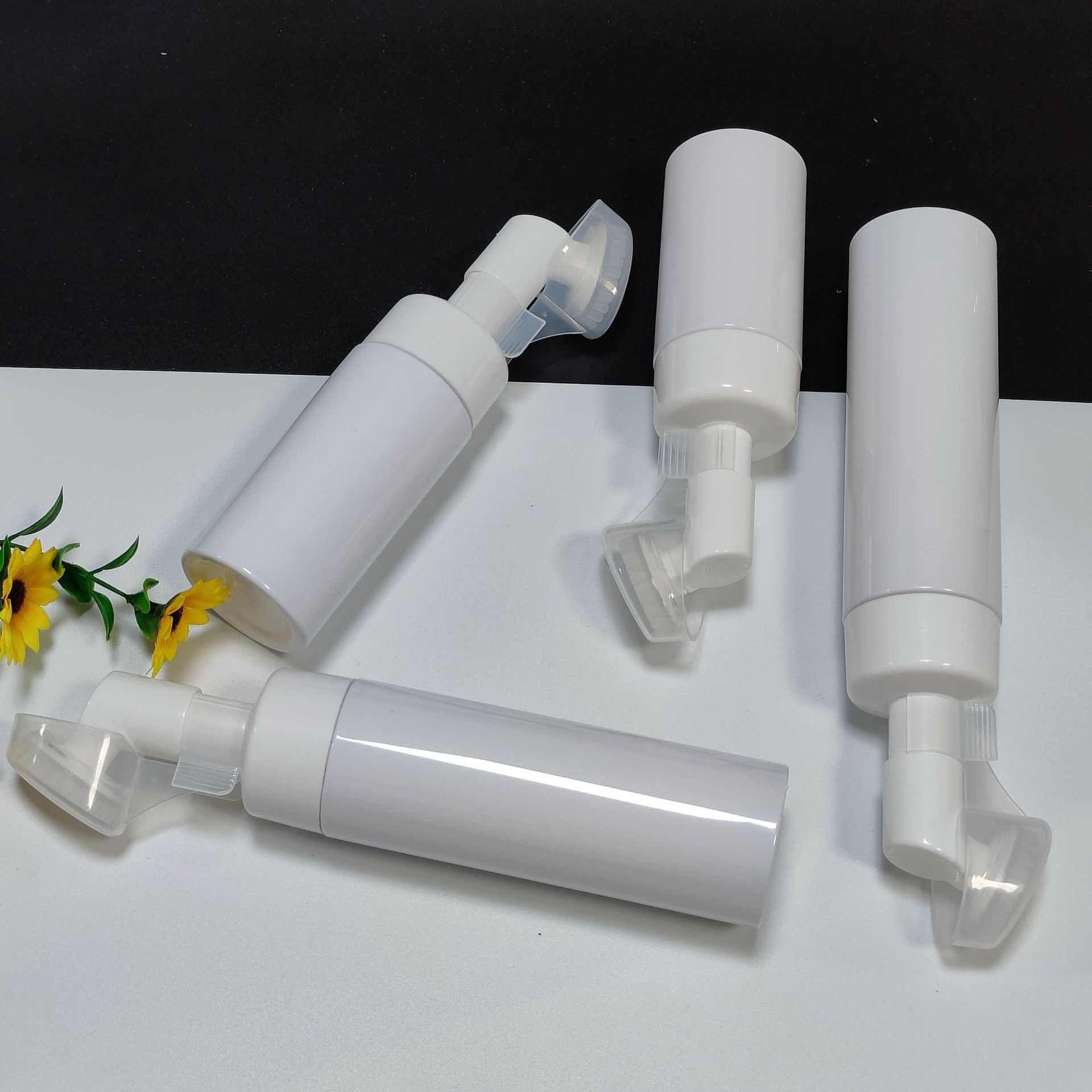 Picture of Factory 100ml/120ml/150ml/180ml/200ml brush head foam mousse bottle cleansing foam bottle
