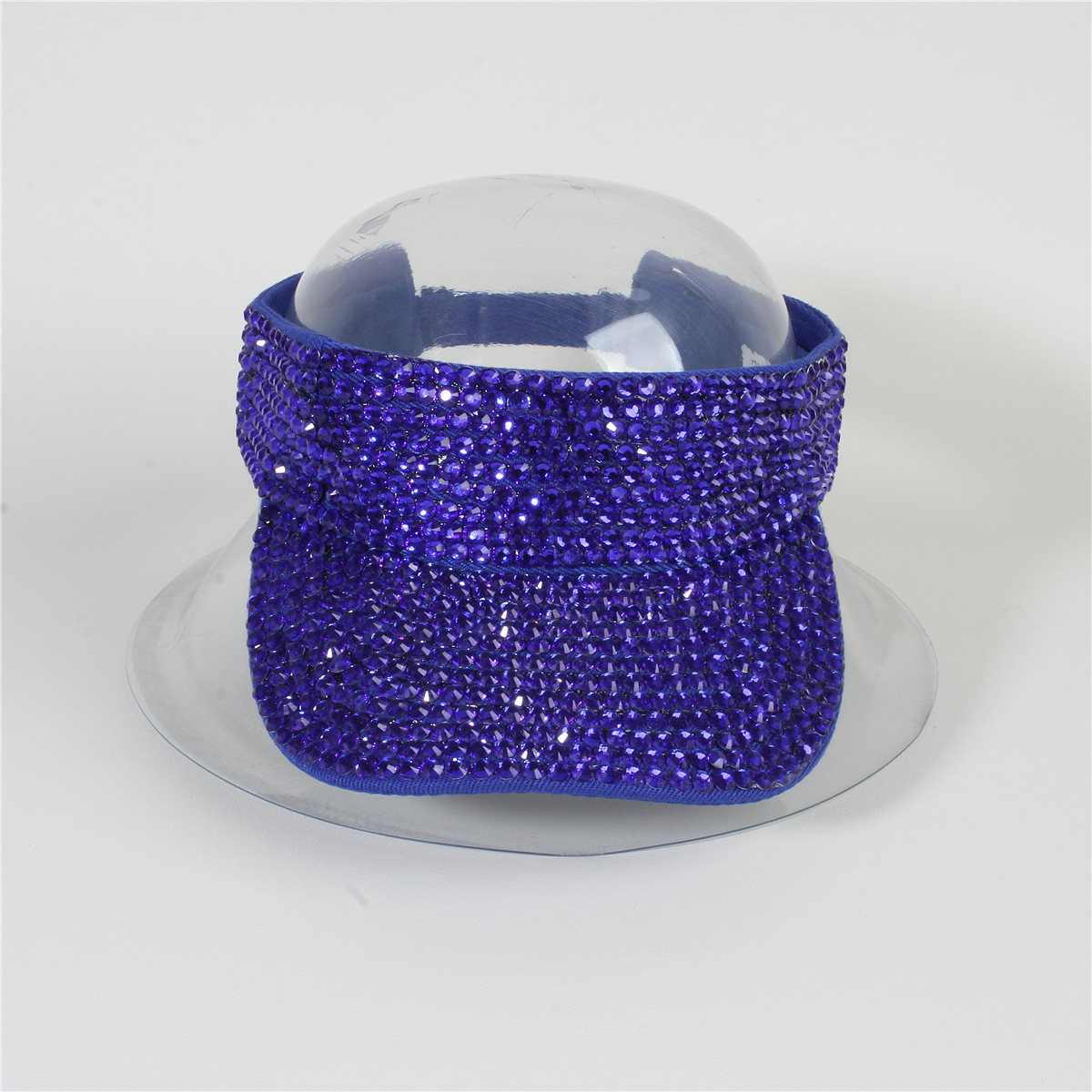 Picture of Cross-border Foreign Trade Summer Women's Point Drill Anti-purple Roof Outside Line Face-shading Sunscreen Solid Color Diamond Sunlight Empty Hat