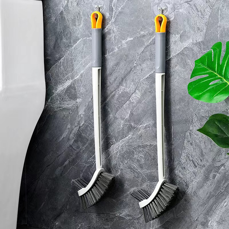 Household Double-sided Toilet Brush Toilet Wash Artifact Bathroom No Dead Angle Gap Cleaning Brush Wall-mounted Toilet Brush