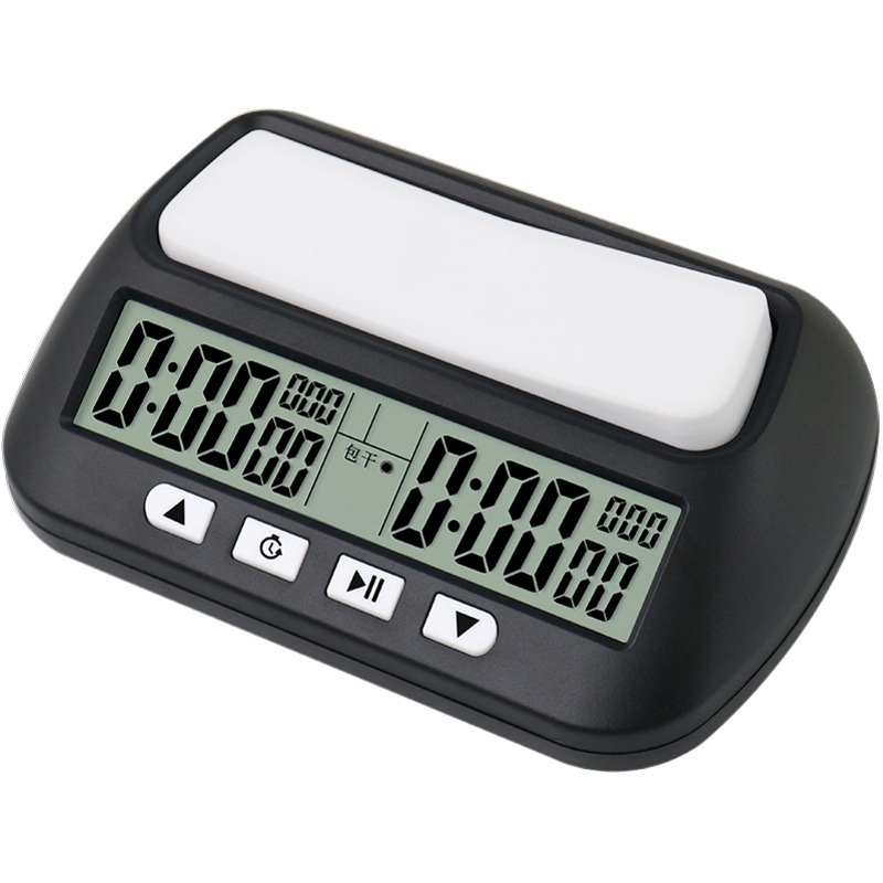Yi Sheng YS-902 Chinese Chess Clock Timer Go Referee for Chess Competition Can Turn Off