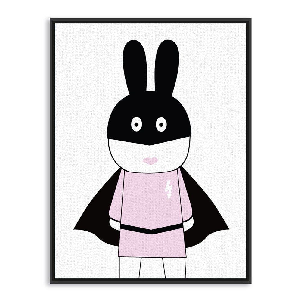 Picture of Photo Frame Core Custom Nordic Simple Fresh Black and White Animal Children's Room Decorative Cloth Painting Hanging Poster