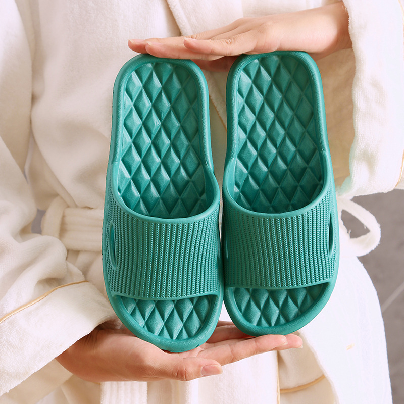Slippers Women's Summer Household Indoor Bathroom Non-slip Bath Soft Bottom Home Outfit Men's Summer Couple Slippers