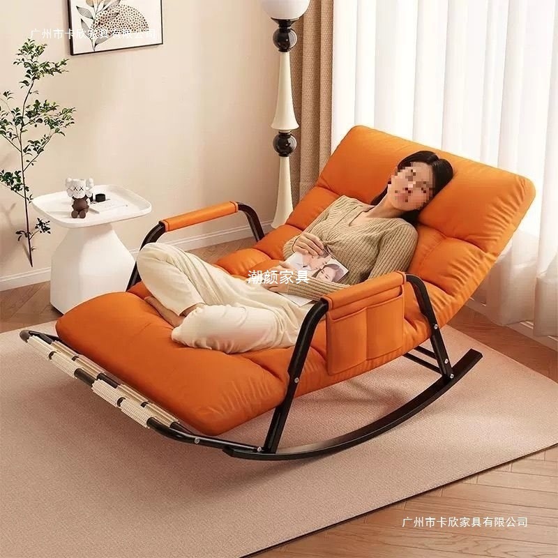 Rocking Chair Recliner Adult Double Lazy Sofa Chair Sofa Home Balcony Living Room Adult Leisure Chair 2025