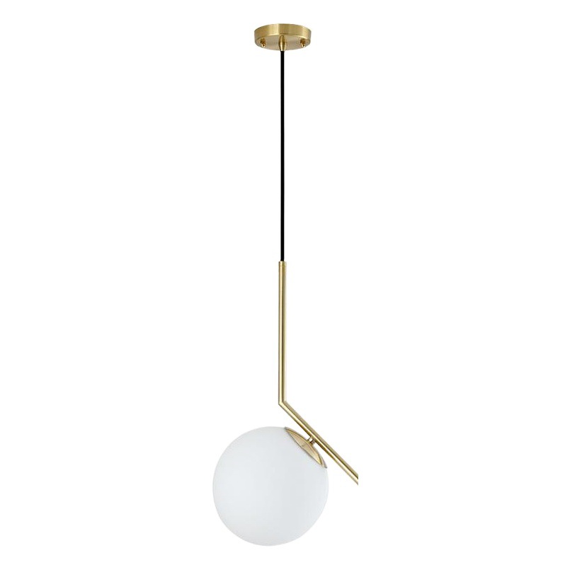 Ruihe lighting Nordic single-head glass chandelier dining room lamp creative bar aisle hallway modern minimalist magic bean lamp
