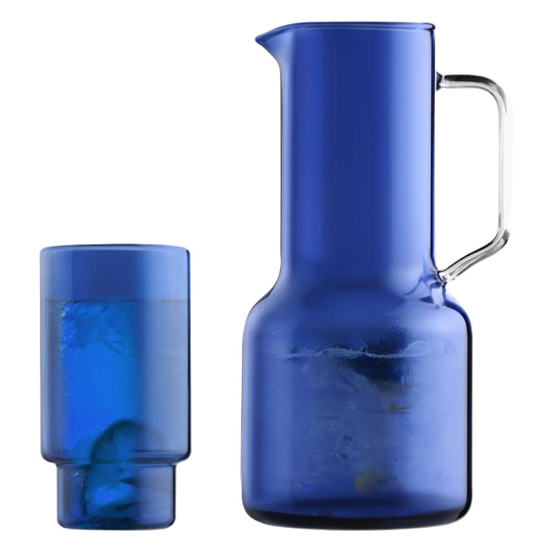 Nordic ins Style Creative Color High Temperature Resistant Glass Cold Kettle Household Large Capacity Cold Kettle Juice Pot