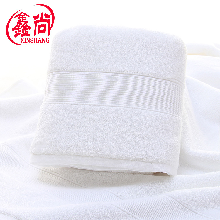 Picture of Pure Cotton Bath Towel Wholesale 650g Thick Absorbent Large Bath Towel Pure Cotton Hotel Break Export Bath Towel Custom Logo