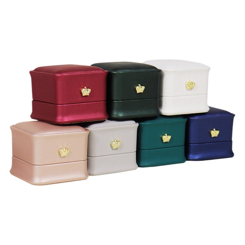 Crown waist-tight jewelry box ring box creative necklace bracelet jewelry box pearl necklace box
