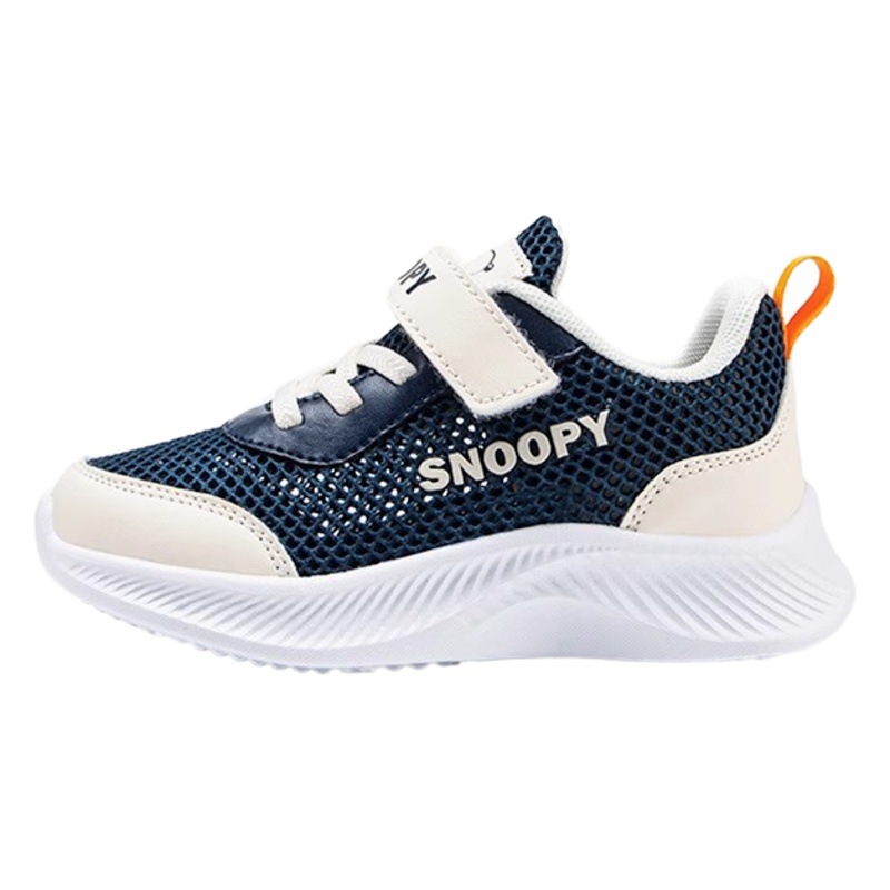 Snoopy Boys Sneakers Large Mesh Breathable Children Summer Mesh Shoes 2024 New Primary School Students Running Shoes Boys