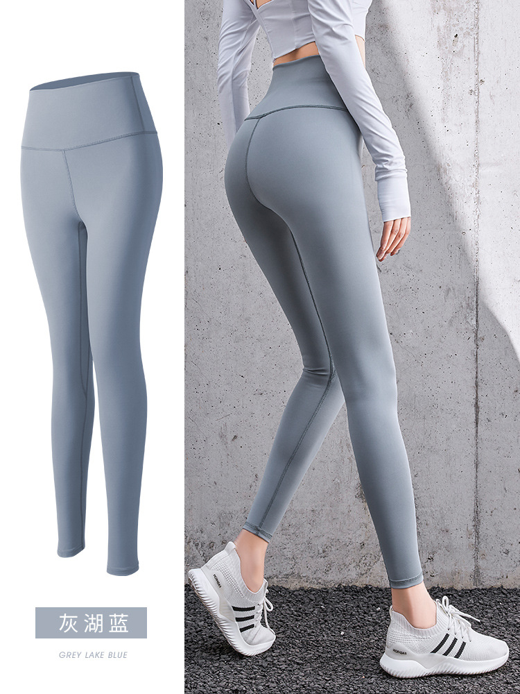 Picture of Juyitang High-Waisted Yoga Pants for Women, Butt-Lifting Running Fitness Tight Sports Yoga Leggings