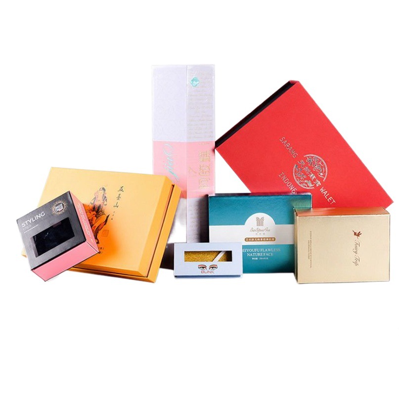 High-End Carton Christmas Outer Packaging Box Free Design Color Box Printing White Corrugated Gift Box Wholesale Customization