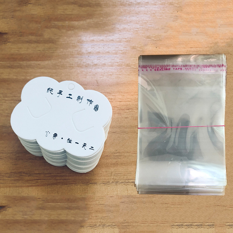 Pure handmade cloud cardboard large priority hairpin card hair accessories packaging diy accessories handmade materials