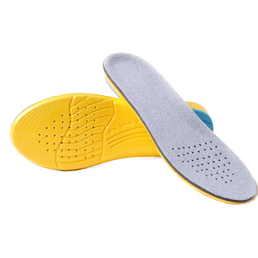 Thickened Sports Insoles for Men and Women, Breathable, Shock-Absorbing, Summer and Winter Functional Mats, Wholesale, Non-Odor, Breathable, Sweat-Absorbent