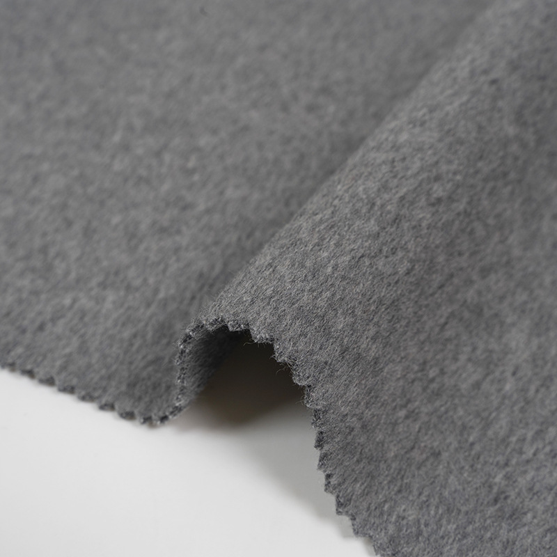 Picture of 10 Cashmere Double-sided Shun Wool Fabric 830-880 g/m Coat Japan and South Korea Fashion 70% Wool Wool Fabric