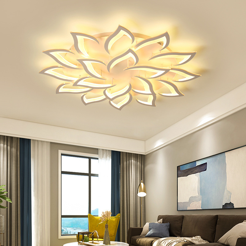 Cross-border new LED lamp owners recommend 10-15 acrylic LED lamp living room ceiling lamp button lamp LED