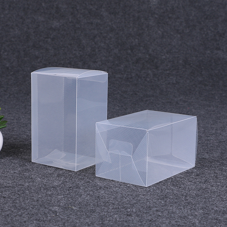PP frosted box PET blister transparent box plastic twill cosmetic packing box printable LOGO