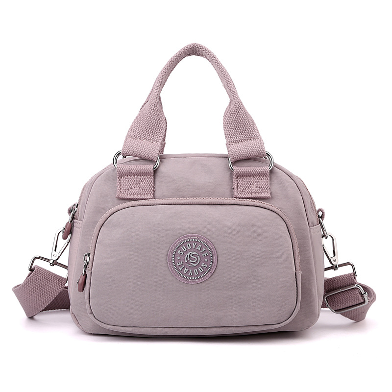 Picture of Lightweight waterproof nylon cloth bag casual messenger bag new versatile small square bag trendy women's shopping handbag