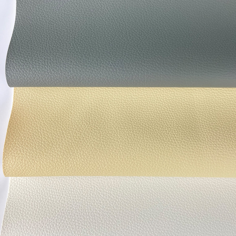 Picture of Fish scale bottom PVC litchi grain leather fabric sofa car seat cushion medical bed office chair soft stool artificial leather