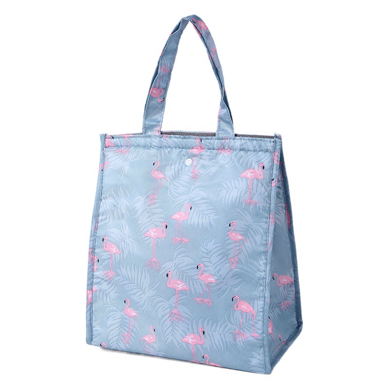 Waterproof Foldable Portable Lunch Bag for Work Lunch Box Bag Insulation Bag Student Lunch Outdoor Bag Picnic Bag