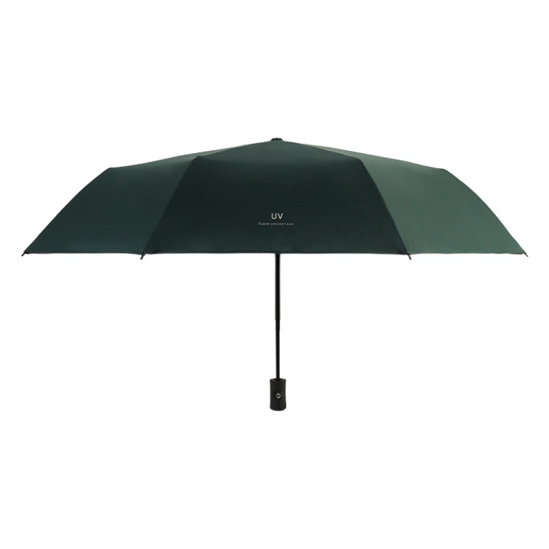Umbrella Custom Logo Advertising Fully Automatic Anti-Uv Sunny Umbrella for Men and Women Reinforced Foldableing Custom-Made Sun Umbrella
