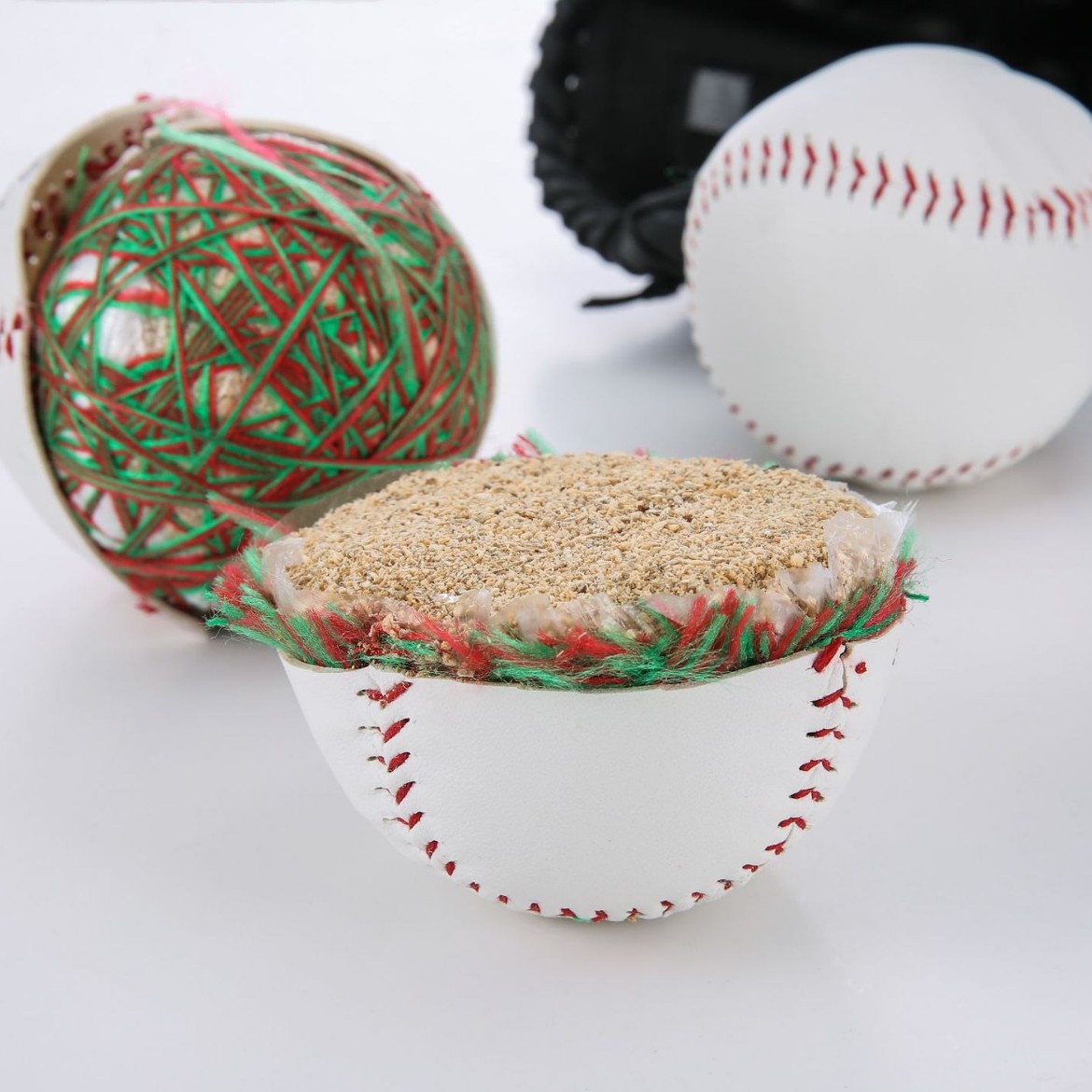 Picture of Softball Special 10-inch Softball for Primary and Secondary School Students Pure White High School Entrance Examination Competition Training Ball 10# Blank Throw Hard Type