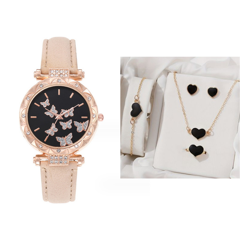 Picture of New TikTok Popular Women's Watch Fashion Simple Watch Butterfly Digital Belt Watch Wholesale