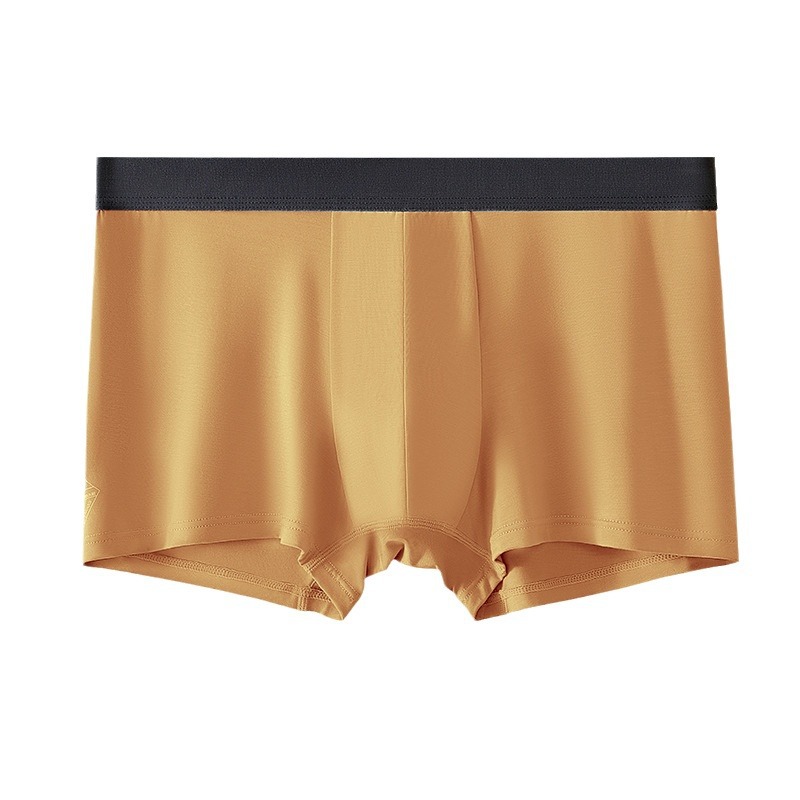 Picture of 60-Count Lenzing Modal Underwear Men's Breathable 10A Antibacterial Mid-Waist Boys' Boxer Shorts Wholesale Customization