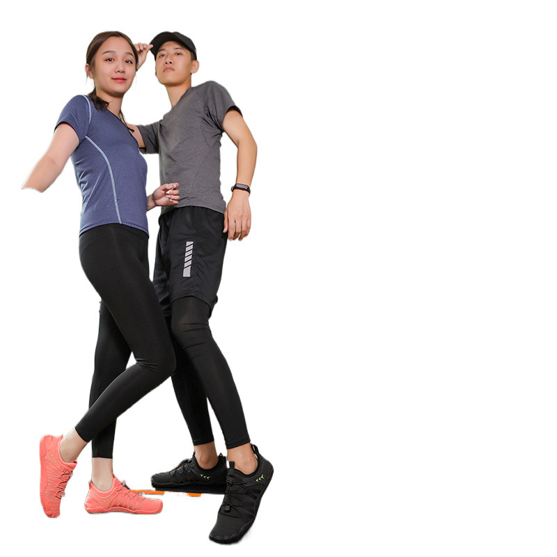 Picture of Indoor Fitness Shoes Men and Women's Shock Absorbing Running Shoes Quiet Rope Skipping Shoes Sports Yoga Shoes Women's Comprehensive Training Shoes