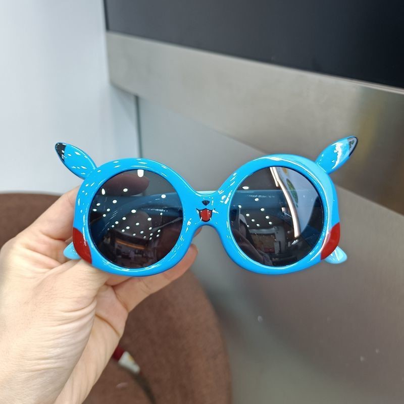 Picture of Children's Sunglasses Polarized Baby Silicone Glasses Pikachu Trendy Boys and Girls Sunglasses Uv Protection Pikachu