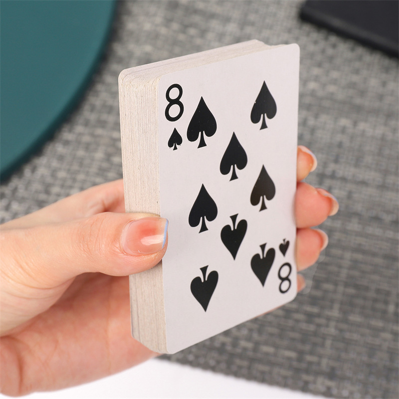 Picture of Wholesale peony playing cards wholesale game props home card board games card stud fight landlord poker manufacturers