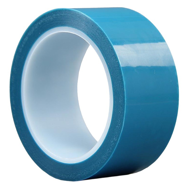 Pet blue refrigerator tape electrical drawer temporary protection fixed non-residual transparent non-marking pet tape wholesale