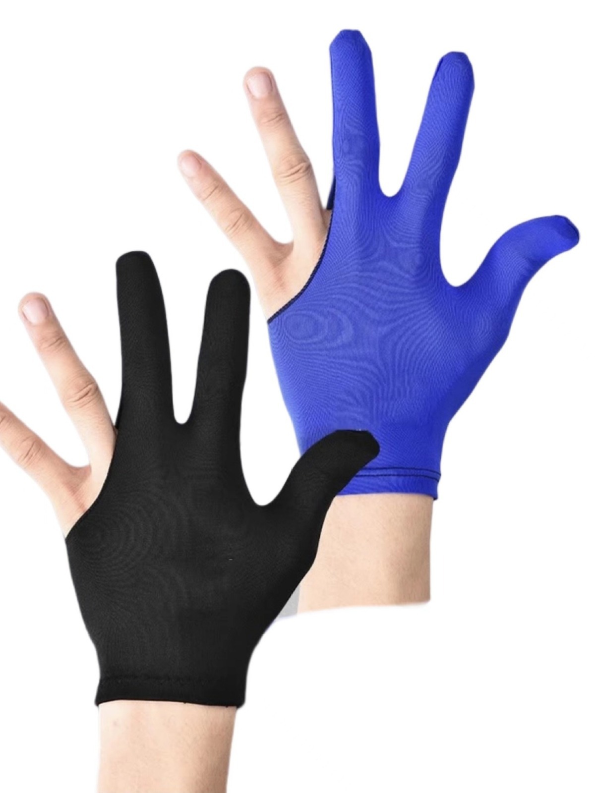 Billiards Gloves Billiard Room Professional Breathable Thin High-end Men's and Women's Left and Right Hand Three-finger Gloves Yo-Yo Gloves