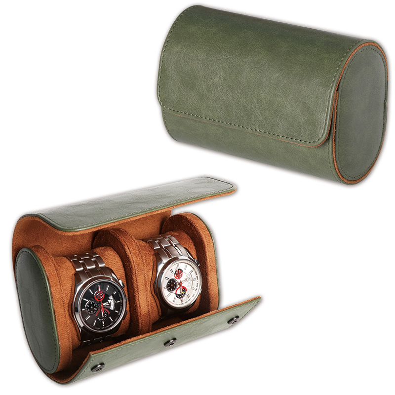Picture of Watch Packaging Box to Store Sewing One/Two/Three-Pack Pu Leather Watch Leather Case with Custom Leather Bag