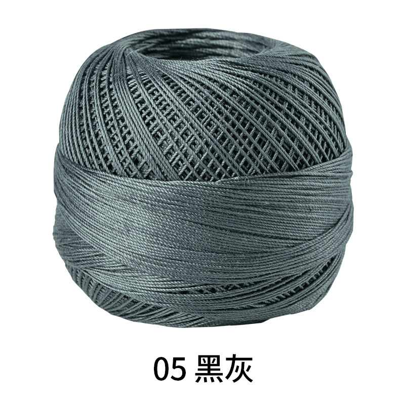 Picture of Color picking No. 10 micro hook lace thread hand-woven 40# fine wool crochet woven hand ball