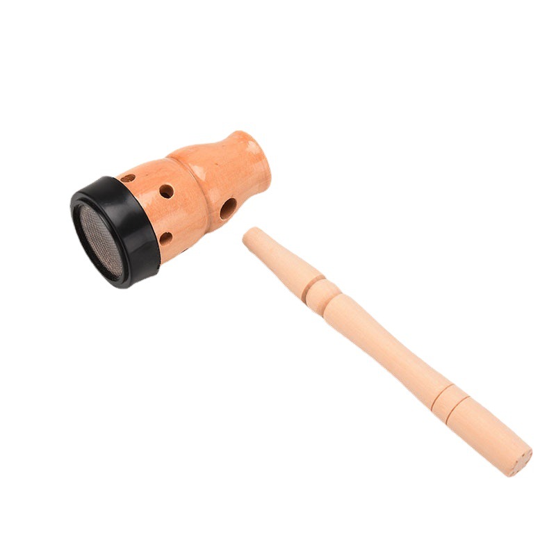 Wholesale handle gourd moxibustion navel moxibustion wooden aromatherapy navel therapy device moxibustion box moxa stick Warm moxibustion device household abdomen