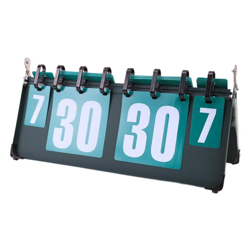 Thickened steel plate four-digit multi-function basketball scoreboard table tennis scoreboard six-digit scoreboard