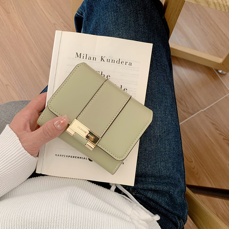 Picture of 2025 Cross-Border New Small Wallet Women's High-End Small Foldableing Wallet Short Zipper 70% off Clutch Bag for Women