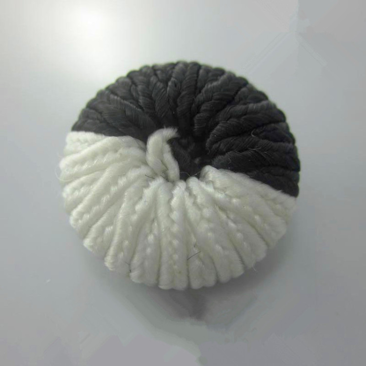 Picture of Button Specializes in Hand-Decorated Buttons for Women's Outwears, Cashmere Sweaters, Mink Buttons, Black and White