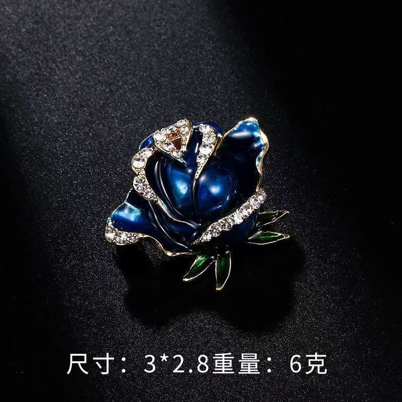 Picture of Camellia women's fashion anti-light pin brooch brooch high-end exquisite accessories design fashion jewelry
