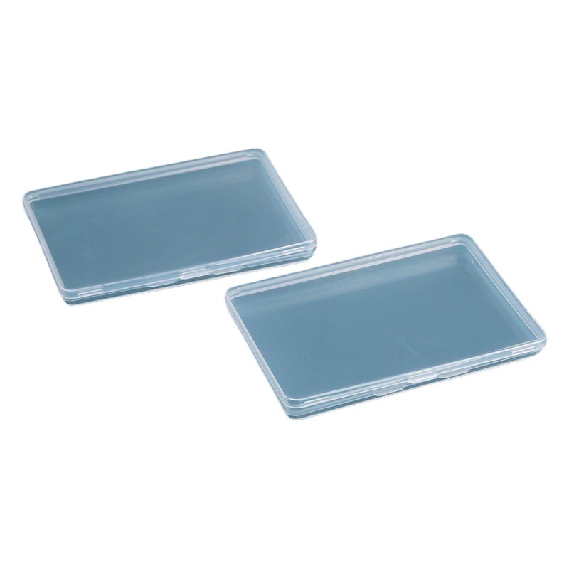 Supply stable general packaging rectangular plastic packaging box pp box card storage box