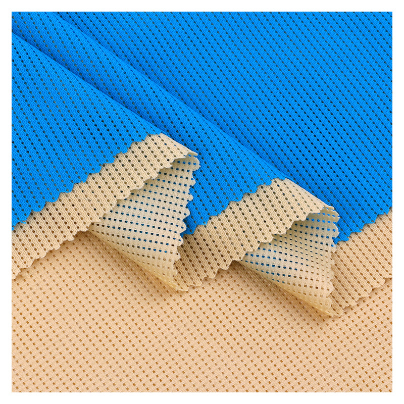 Picture of Nylon high elastic slightly hole fabric spandex smooth and cool breathable cloth sports underwear underwear yoga clothes fabric