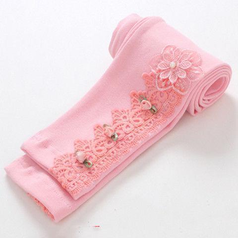 Picture of 2021 new girls' leggings spring and autumn girls' trousers princess Joker slim-fit outer pants children's clothing wholesale
