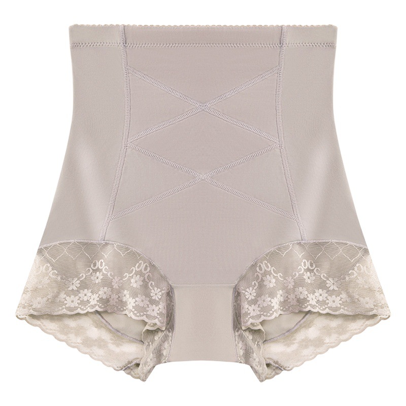 Belly contracting underwear women's high waist postpartum corset body shaping hip lifting binding belly shaping artifact thin non-curling