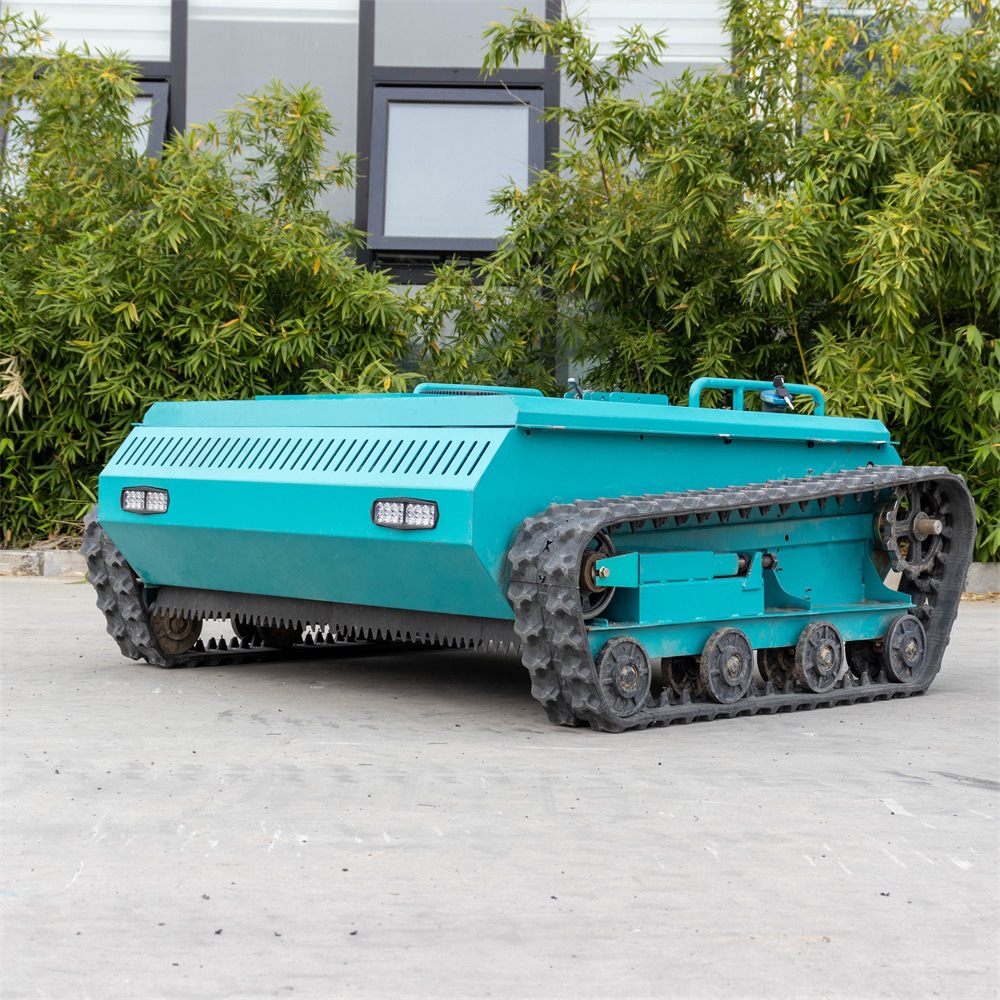 Source Manufacturer Remote-Controlled Smart Lawn Mower 1m for Agricultural Orchard Weeding and Mountain Land Clearing