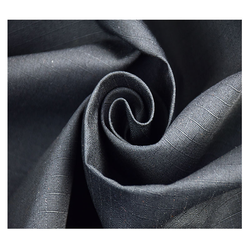 Picture of TC polyester-cotton three-grain anti-tear security uniform work clothes fabric training clothes shirt fabric